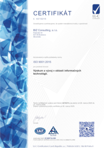 Certifikát_BizConsulting_ISO9001_SK
